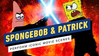 SpongeBob Cast Dubs Scenes from Revenge of the Sith, Spider-Man 2, The Lion King