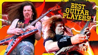 Top 10 BEST Rock + Metal Guitarists Ever!