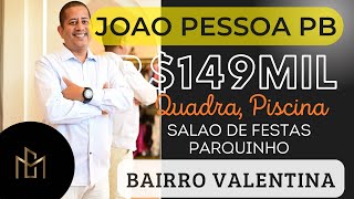 R$149mil Vendo Excelente Apartamento no condomínio Park Cowboy em Valentina, João Pessoa-PB