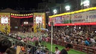 まんじ連＠南内町演舞場8月14日第2部～徳島阿波おどり2011