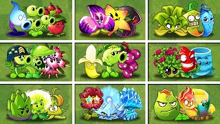 Best 20 Team 3 Plants Max Level - Which Team Plant Will Win? - PvZ 2 Team Plant Vs Team Plant