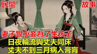 民間故事：男子縱欲過度，病入膏肓，說：我要做風流鬼！#一口气看完