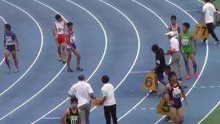 2016東京都高校選抜陸上 男子4×100mリレー決勝タイムレース4組