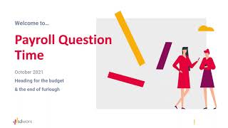 Payroll Question Time | October 2021