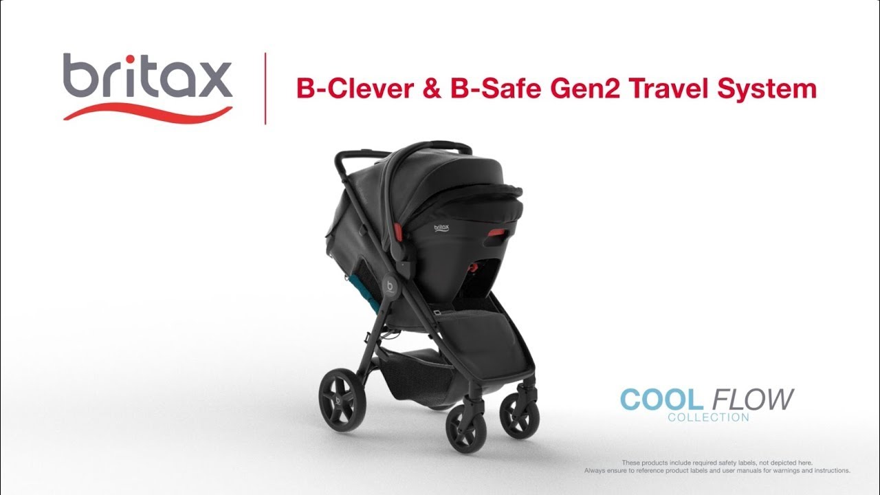 Britax B-Clever & B-Safe Gen2 Travel System (:60) - YouTube