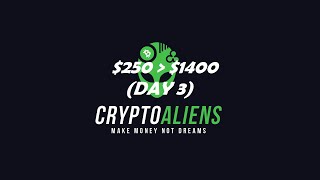 👽 Crypto Aliens 👽 $250 Account Challenge ფეთქდება!