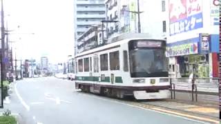 【路面電車動画】熊本市電３４　９２００形