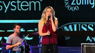 Olivia Holt performs