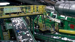 Behind the Scenes: Recology recycling plant