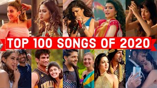 Top 100 Hindi Punjabi Songs of 2020 (Year End Chart 2020) | Popular Bollywood Songs 2020