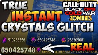 Cold War Zombie Glitches: TRUE INSTANT UNLIMITED CRYSTALS GLITCH (MUST DO NOW) READ PINNED COMMENT