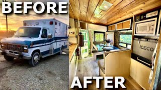 AMBULANCE Turned INTO an EPIC Adventure Vehicle!