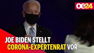 USA: Joe Biden stellt Corona-Expertenrat vor