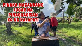 TRAINING TOSS SA FARM NI KALAPATIDS |Reggie Cruz Loft & Aviary