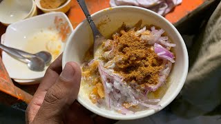 Chohly chaat | hub chowki | Pakistan street food |#streetfoodpakistan #streetfood #foodblogger