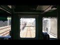 【japan 4k】tobu tojo line cabview【tokyo 東京】