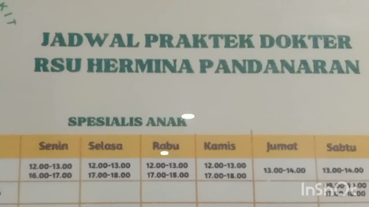 Jadwal Praktek Dokter RS Hermina Pandanaran SMG - YouTube