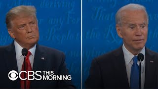 Trump, Biden clash on COVID-19, economy and health care during final presidential debate