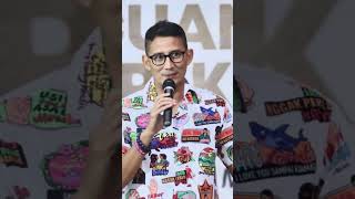 SANDIAGA MINTA KE ANIES JANGAN BUKA LEMBARAN LAMA