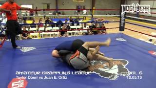 PGL Eliminator • Taylor Doerr vs Juan E. Ortiz • AGL 6 Amateur Grappling League™ by Nogi Bear™