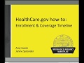 HealthCare.gov how-to: #5 Enrollment and coverage timeline