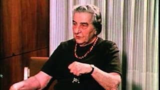 Former Prime Minister of Israel Golda Meir Interview Part 1