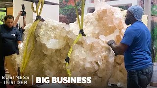 How This 8,000-Pound Crystal Went From Mine To Smithsonian | Big Business | Business Insider