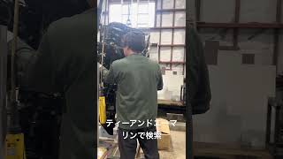 函館 スズキ船外機修理 DF40A 水槽でエンジン洗う #Shorts