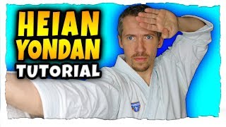 Heian Yondan Step By Step | Shotokan Karate Kata Heian Yondan Tutorial