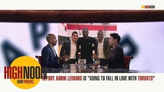 Will Kawhi Leonard fall in love with Toronto? | High Noon | ESPN