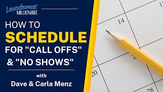 Foolproof Scheduling Techniques w/Dave & Carla Menz