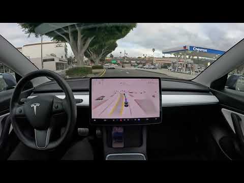 Raw 1x: 30 Minute 0 Input Drive On Tesla Full Self-Driving Beta 10.69 ...