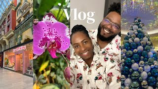 Christmas with bae in Edmonton, AB, Canada | Shopping at West Edmonton Mall | Date night at the KEG