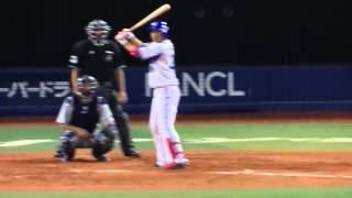 2015年5月14日 横浜DeNA－中日　井手選手 第１号ソロホームラン