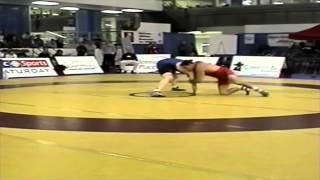 2004 Olympic Trials: 96 kg Peter Guterson vs. Chris Cox