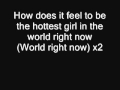 JLS - Hottest Girl in the World Lyrics