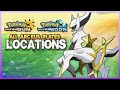 Pokemon UltraSun & UltraMoon - How to Get Arceus Plates