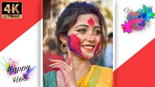 Holi FullScreen Status Video  | Holi Whatsapp Status | Happy Holi Status | Holi Status Video