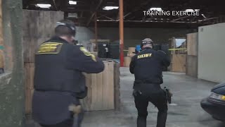 San Joaquin County Sheriff's deputies take on active shooter training