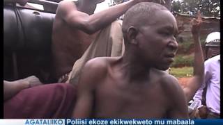 Poliisi ekoze ekikwekweto mu mabaala