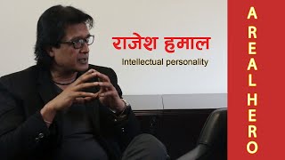 An intellectual and diplomatic peronality of Nepali film Mr. RajeshHamal 2024