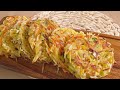 【100 cabbage recipes 】 05 potato and cabbage pancake！you won’t stop eating it