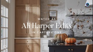 Watch Acclaimed Interior Photographer Ali Harper Edit in Capture One
