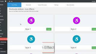 Shortcode Addons - Icon effects Wordpress Addons Plugin