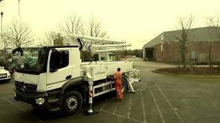 New 2021 Mercedes / Sermac 4ZR20 Truck Mounted Concrete Pump