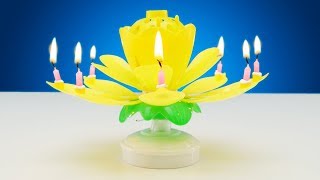 Musical Lotus Flower Candle | LOOTd Unboxing