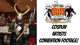 NWI Comic Con 2015 - Cosplay, Artists \u0026 Convention Footage!