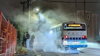 京成バス エンジン故障