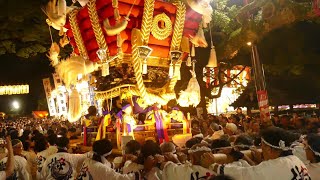 百舌鳥八幡宮月見祭　梅北町ふとん太鼓　　宮入　（２０１９年９月１４日）静止画