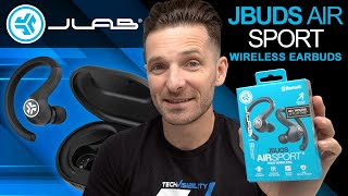 JLab JBuds Air SPORT True Wireless Earbuds Review & Unboxing | Best Over The Ear